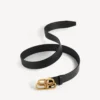 Women’s bb thin belt in black
