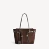 Women’s bel air tote bag medium in light espresso