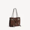 Women’s bel air tote bag medium in light espresso