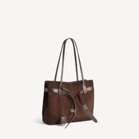 Women’s bel air tote bag medium in light espresso