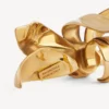 Women’s bloom pinky ring in shiny gold
