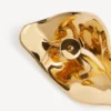 Women’s bloom xs earrings in shiny gold