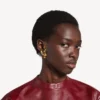 Women’s bloom xs earrings in shiny gold