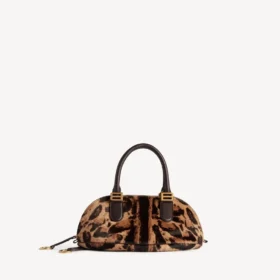 Women’s bolero bowling bag mini in beige/moka