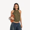 Women’s bolero bowling bag mini in tan cowboy Women’s bolero bowling bag mini in tan cowboy