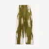 Women’s brush scratch pyjama pants in khaki