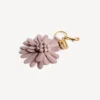 Women’s charm/keychain flower in rose quartz Women’s charm/keychain flower in rose quartz