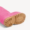 Women’s charm/keychain mini alaska boot in pink Women’s charm/keychain mini alaska boot in pink