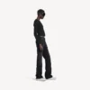 Women’s city straight pants in black