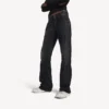 Women’s city straight pants in black