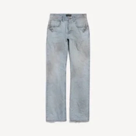 Women’s city straight pants in light blue