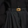 Women’s clicca belt in black