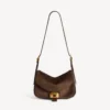 Women’s clicca shoulder bag medium in muscade