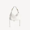 Women’s clicca shoulder bag medium in white snow