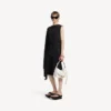 Women’s clicca shoulder bag medium in white snow