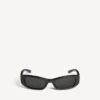 Women’s cosmo rectangle sunglasses in black Women’s cosmo rectangle sunglasses in black