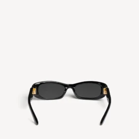 Women’s cosmo rectangle sunglasses in black