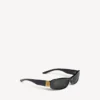 Women’s cosmo rectangle sunglasses in black Women’s cosmo rectangle sunglasses in black