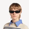 Women’s cosmo rectangle sunglasses in black Women’s cosmo rectangle sunglasses in black
