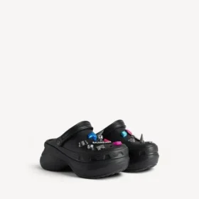 Women’s crocs™ mule jibbitz™ in black