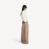 Women’s cropped bomber jacket in ivory Women’s cropped bomber jacket in ivory