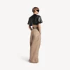 Women’s cropped t-shirt in black Women’s cropped t-shirt in black