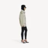 Women’s double-breasted trenchcoat in light beige