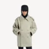 Women’s double-breasted trenchcoat in light beige