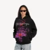 Women’s dream zip-up hoodie in black Women’s dream zip-up hoodie in black