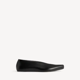 Women’s duchesse ballerina flat in black