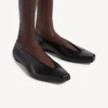 Women’s duchesse ballerina flat in black