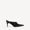 Women’s duchesse mule in black Women’s duchesse mule in black