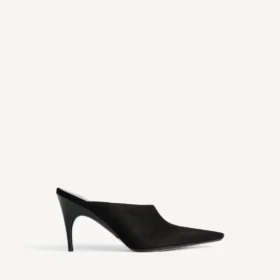 Women’s duchesse mule in black