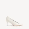 Women’s duchesse pump in white snow