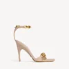 Women’s duchesse sandal in nude Women’s duchesse sandal in nude