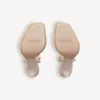 Women’s duchesse sandal in nude Women’s duchesse sandal in nude