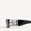 Women’s dynasty rectangle sunglasses in black