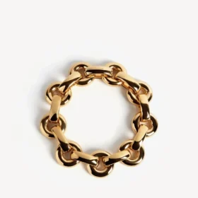 Women’s eisa chain choker in shiny gold Women’s eisa chain choker in shiny gold