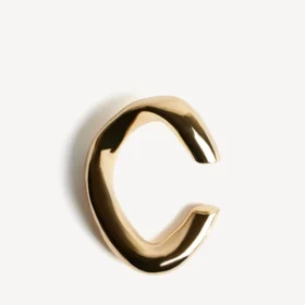 Women’s eisa cuff in shiny gold
