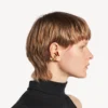 Women’s eisa xs ear cuff in shiny gold
