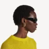 Women’s eisa xs earrings in shiny gold