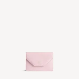 Women’s envelope mini wallet in petal pink