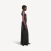 Women’s extreme tie dye long sleeve dress in black Women’s extreme tie dye long sleeve dress in black