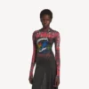 Women’s extreme tie dye long sleeve dress in black Women’s extreme tie dye long sleeve dress in black