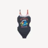Women’s extreme tie dye swimsuit in black Women’s extreme tie dye swimsuit in black