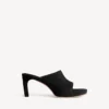 Women’s fargo mule in black Women’s fargo mule in black