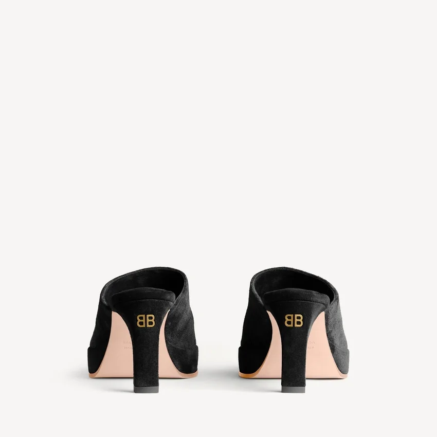 Women’s fargo mule in black Women’s fargo mule in black