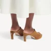 Women’s fargo mule in brown