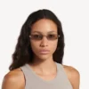 Women’s gossip rectangle m sunglasses in silver Women’s gossip rectangle m sunglasses in silver