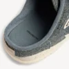 Women’s hamptons denim mule in blue/off white